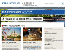 Tablet Screenshot of frantour.ch